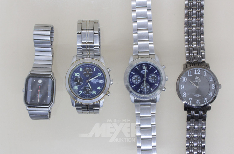 4 Armbanduhren