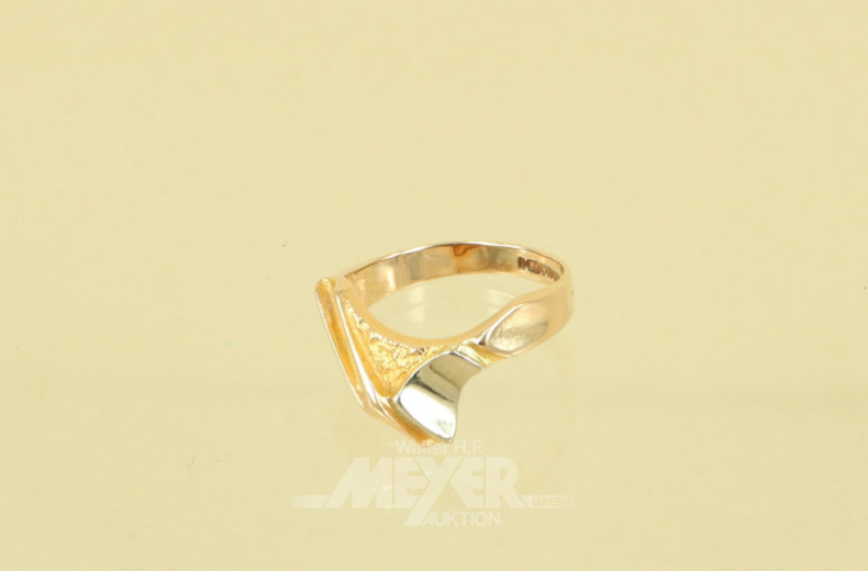 Damenring ''LAPPONIA'', 585er GG,