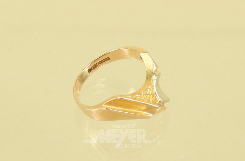 Damenring ''LAPPONIA'', 585er GG,