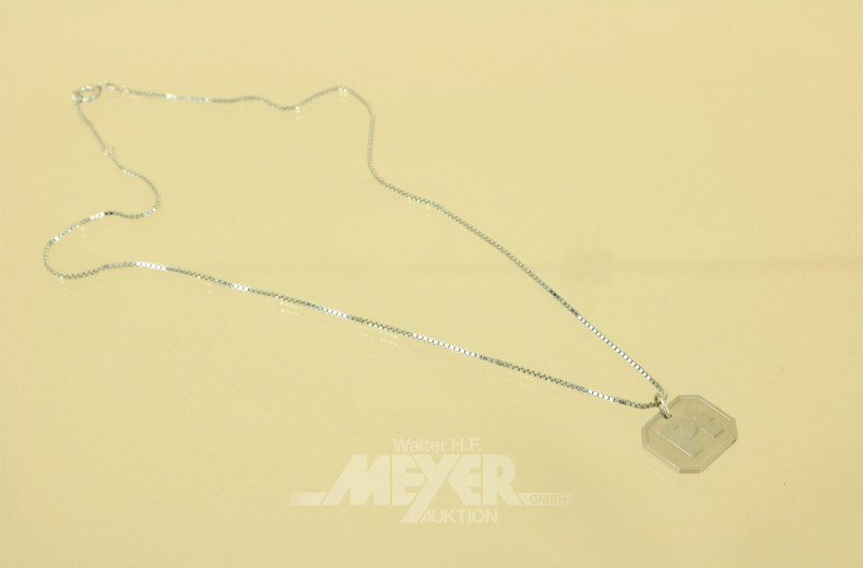 Kette, 333er WG, ca. 2,32 g,