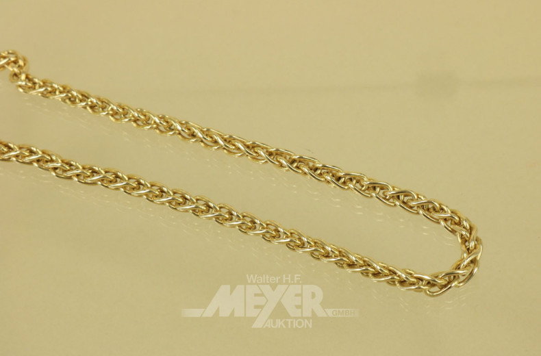 Kette, 585er GG, ca. 15,5 g,