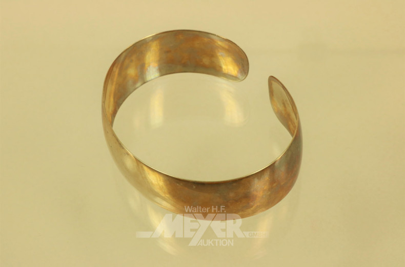 Armspange, 333er GG, ca. 17 g