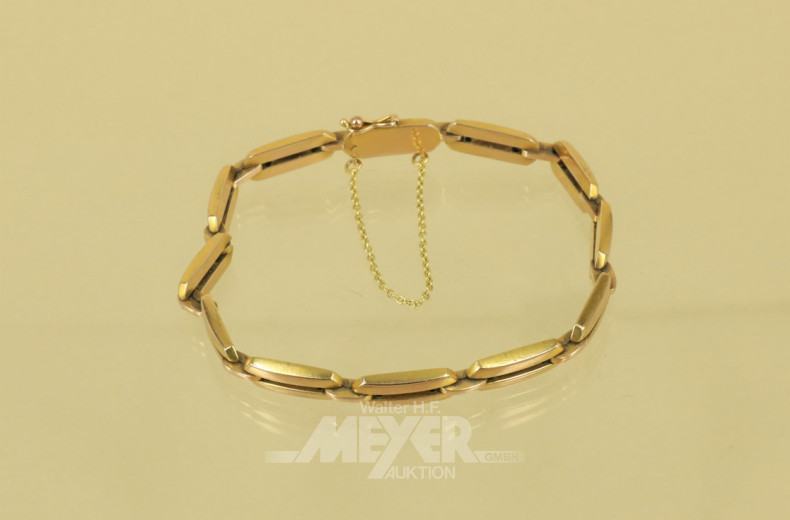 Armband, 333er GG, ca. 9 g