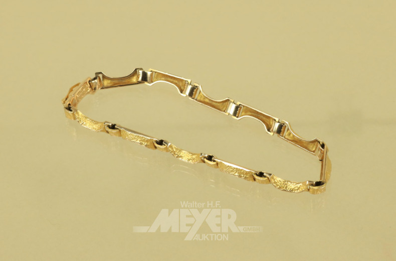 Armband ''LAPPONIA'', 585er GG, ca. 9,70 g