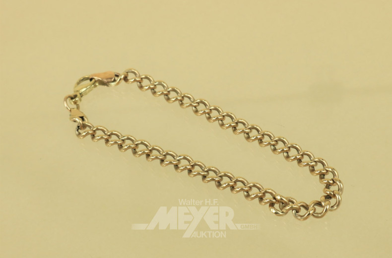 Armband, 333er GG, ca. 5 g