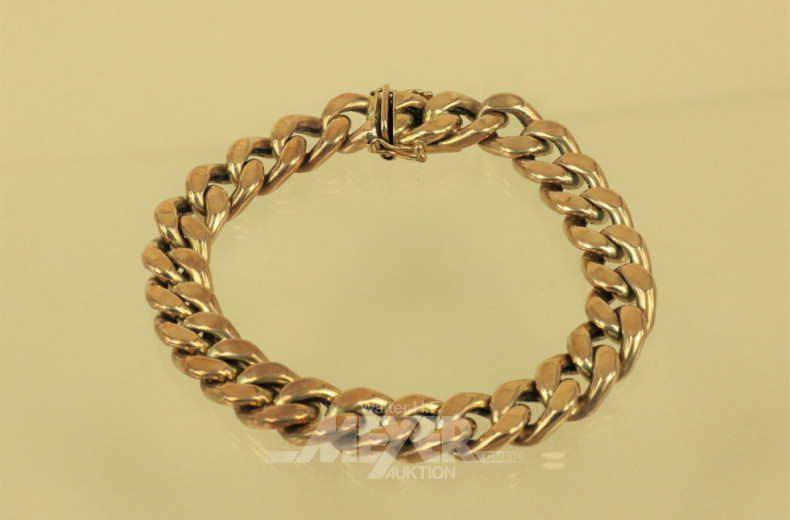 Panzer-Armband, 333er GG, ca. 20,50 g