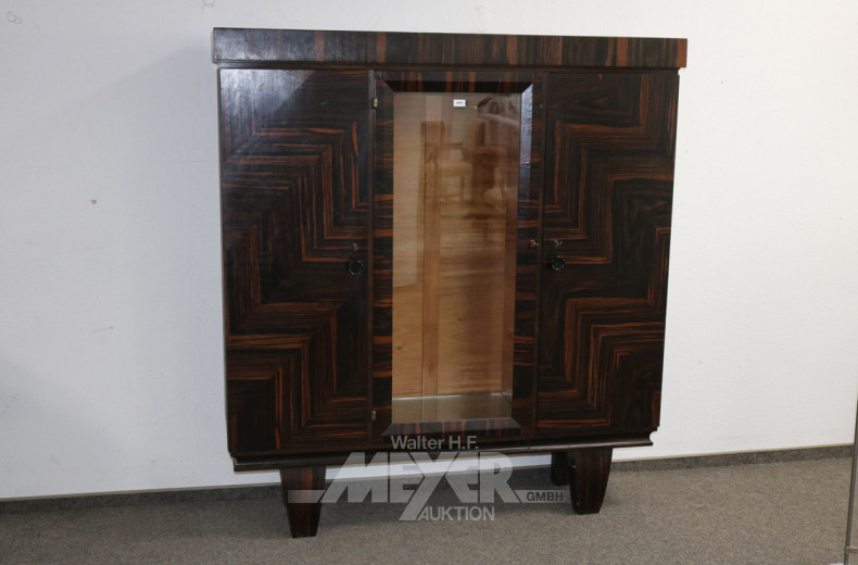 Bücher-Vitrine Vintage um ca. 1920/30