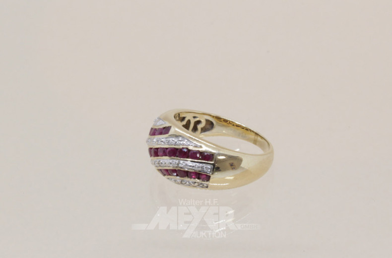 Schmuckset, 585er GG, CHRIST, ca. 16g.