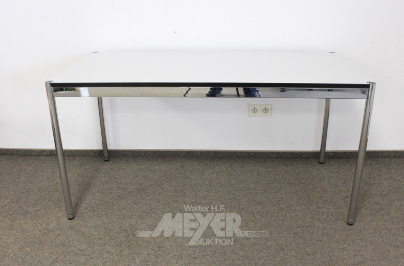 Schreibtisch USM HALLER, weiß,