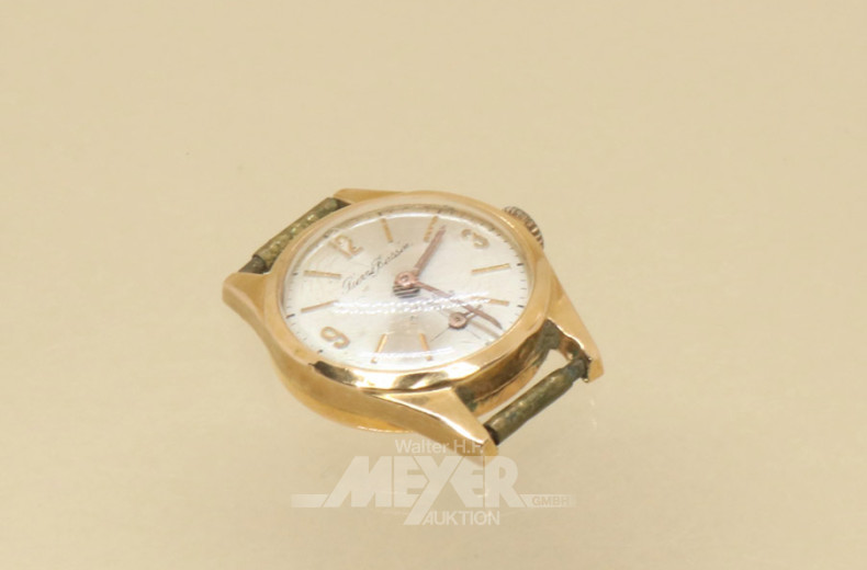 Damenuhr, 750er GG, ohne Armband