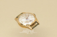 Damenuhr, 750er GG, ohne Armband