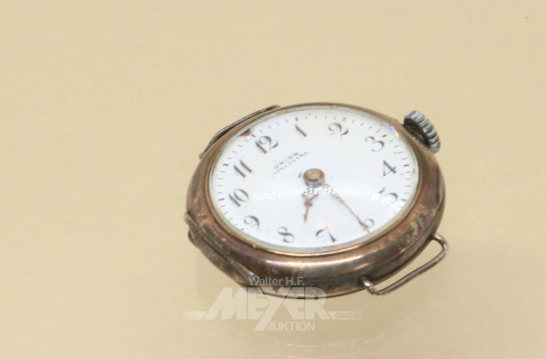 Damenuhr Silber UNION, ohne Armband