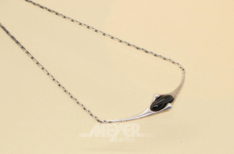 Schmuck-Set, 3-tlg Silber: