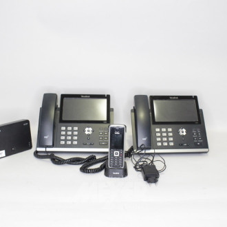 2 Telefonapparate YEALINK T 485 sowie