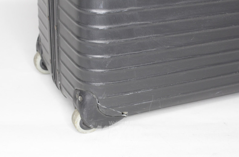 Reisekoffer RIMOWA, Kunststoff, schwarz,