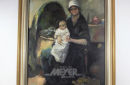 Gemälde ''Mutter und Kind'',