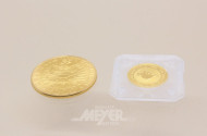 2 Goldmünzen: