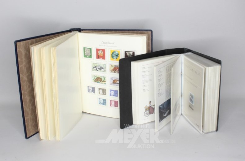 Posten Briefmarken u. Ersttagsbriefe,