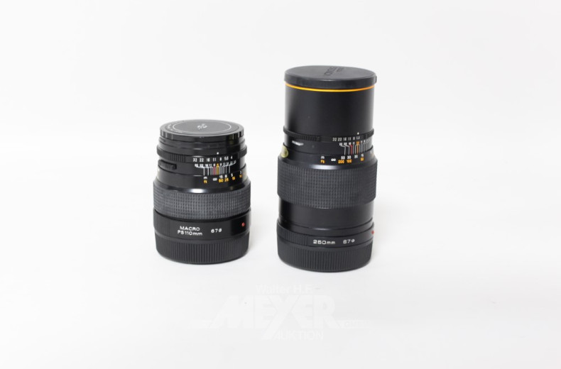 analoge Fotokameraausrüstung, 6x6,