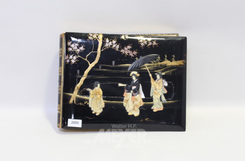 japanisches Album, Lackeinband mit