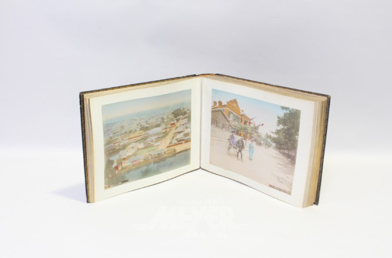 japanisches Album, Lackeinband mit