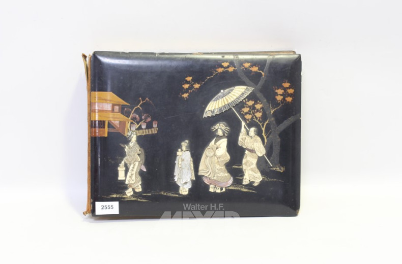 japanisches Album, Lackeinband mit