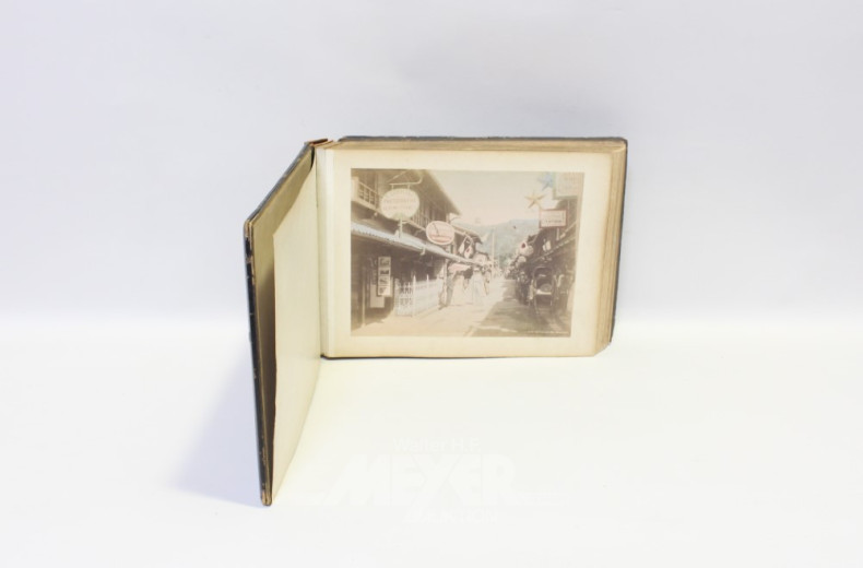 japanisches Album, Lackeinband mit