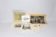 Mappe mit Drucken, Radierungen,