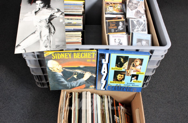 umfangr. Posten Schallplatten und CDs