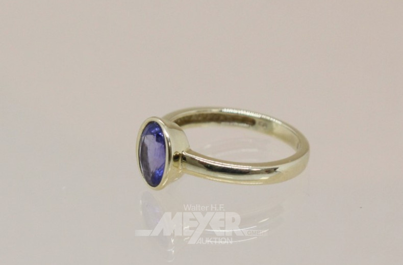 Ring, 585er GG, besetzt mit