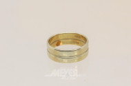 Witwer-Ring, 585er GG, ca. 6 g