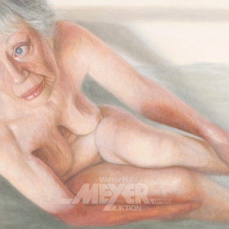 Gemälde, ''Bathing''