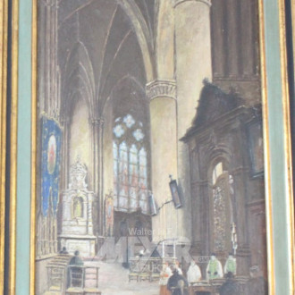 Gemälde, ''St. Rombouts-Kathedrahle''