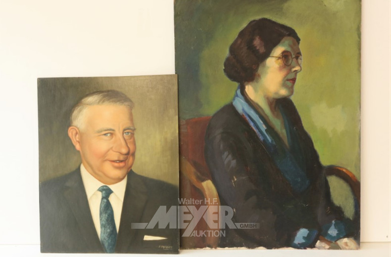 Konvolut von ca. 14 Bildern und Gemälde: