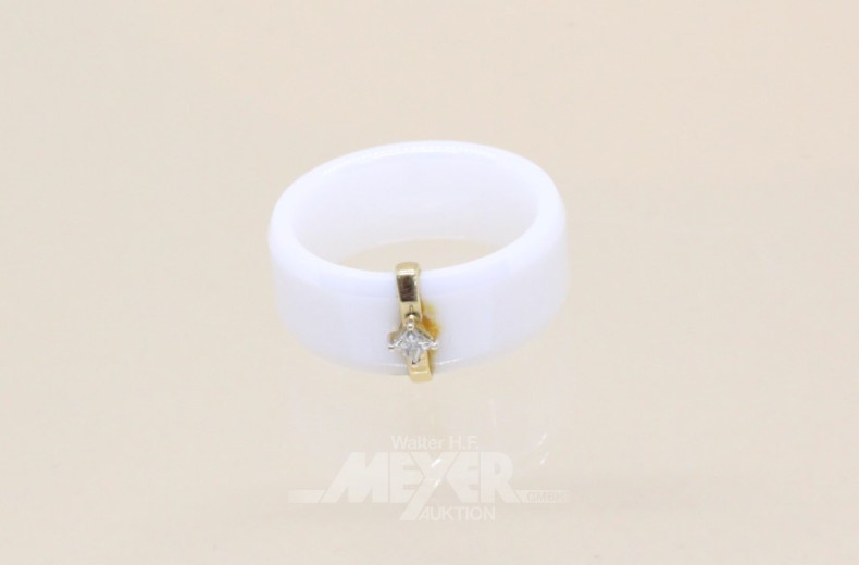 Keramikring, besetzt mit