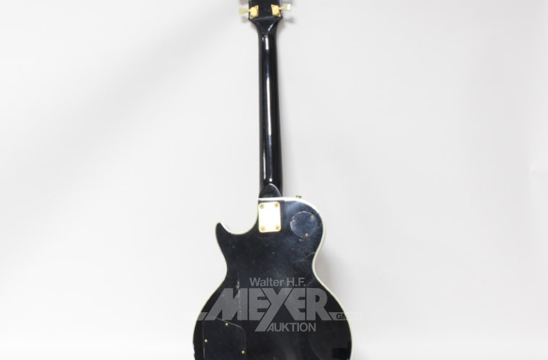 E-Gitarre LUXOR, schwarz,