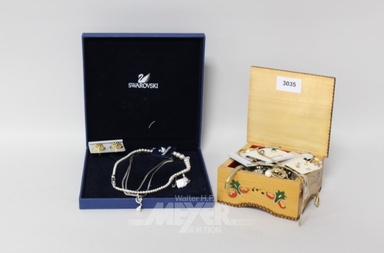 Posten Modeschmuck u. Armbanduhren