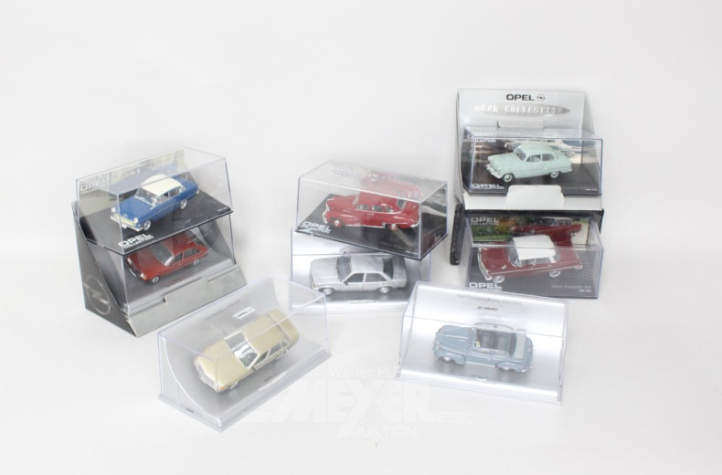 Posten Modellautos, ca. 52 Stück,