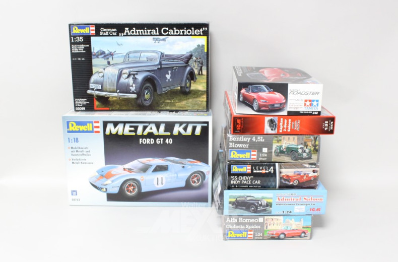 gr. Posten Modellbausätze,