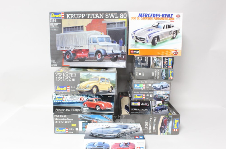 gr. Posten Modellbausätze,