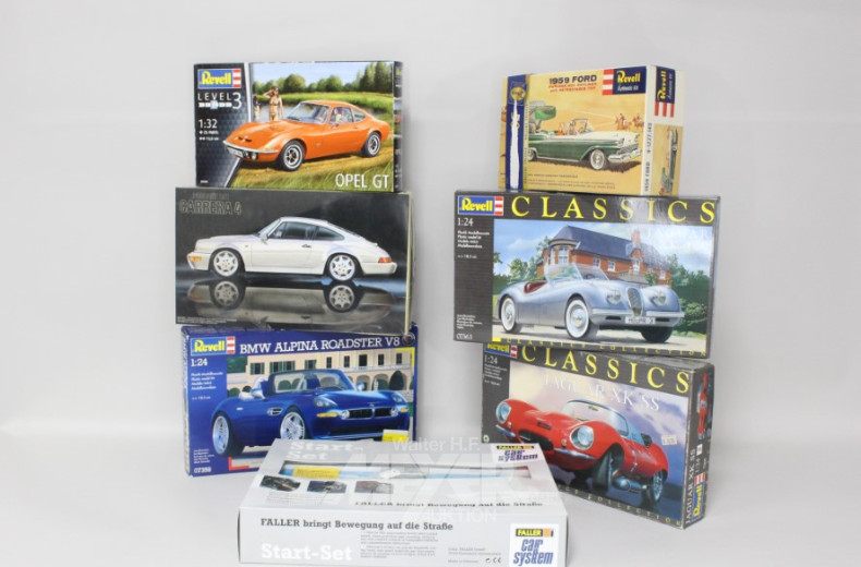 Posten Modellbausätze, ca. 40 Stück,