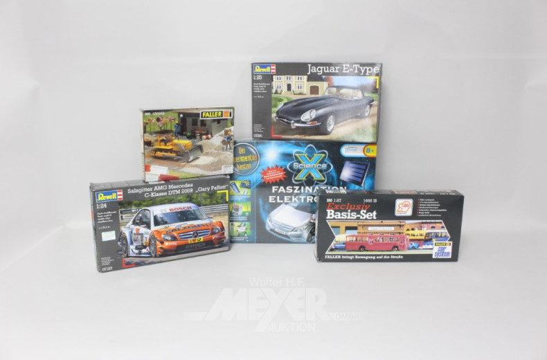 Posten Modellbausätze, ca. 40 Stück,