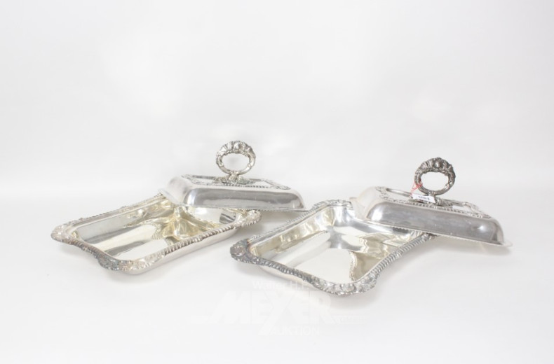 2 Gloschen, Plated, leicht,