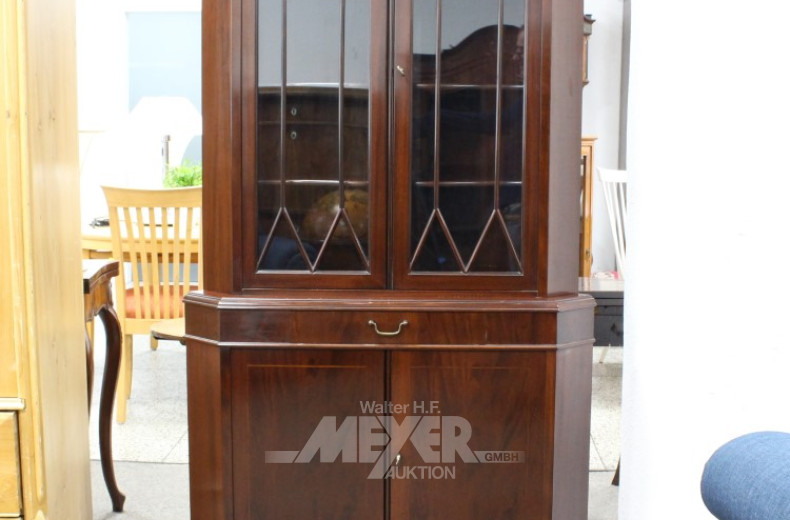 kl. Eckschrank, England, Mahagoni,