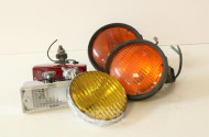 5 versch. Autolampen