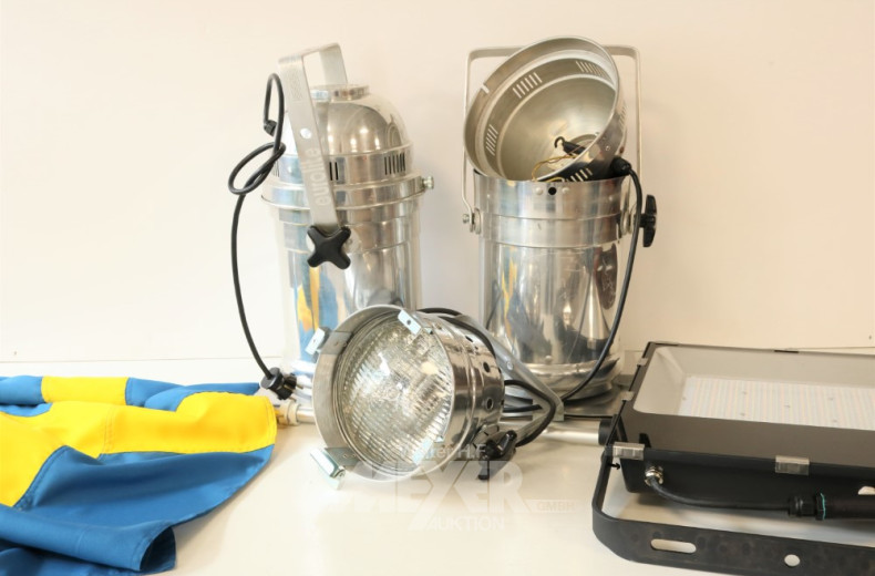 Posten versch. Studiostrahler