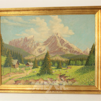 Gemälde ''Berglandschaft'',