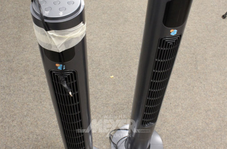 2 Säulen Ventilatoren