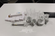 Posten Kaffeetassen u. Gläser