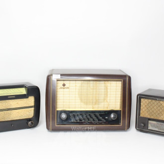5 nostalgische Radios BAKELIT
